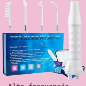 Máquina Portátil de Alta Frecuencia Facial