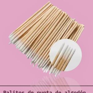 Palitos de Algodón de Punta Fina